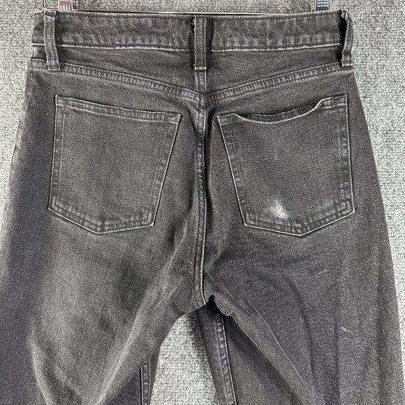 Abercrombie & Fitch Jeans Womens 28 The Skinny High Rise Black Cotton Stretch - Picture 8 of 9